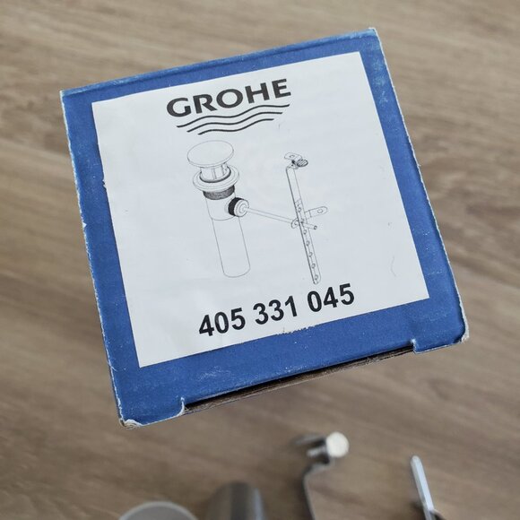 Brand New! Grohe Pop-Up Waste Assembly Chrome Finish - Picture 6 of 7